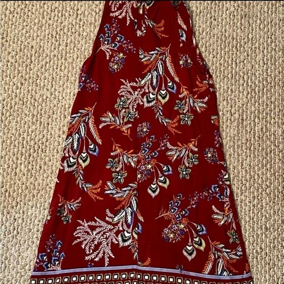 2/$20 Shein Floral Boho Flowy Tunic Tank Dress - Picture 5 of 7